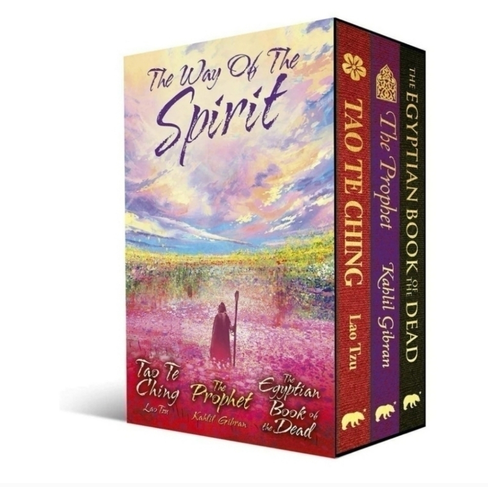 the way of the spirit deluxe 3 Book Boxed Gift Set Lao Tzu Khalil Gibran
